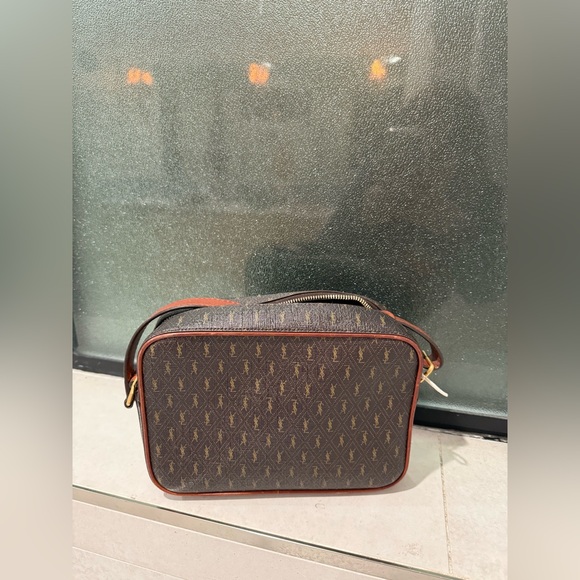 Saint Laurent Monogram Coated Canvas Camera Bag - Picture 6 of 7